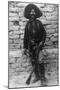 Volunteer Mexican Soldier with Rifle Photograph - Mexico-Lantern Press-Mounted Art Print