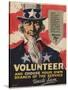 Volunteer Recruitment Poster-Arthur N. Edrop-Stretched Canvas