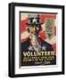 Volunteer Recruitment Poster-Arthur N. Edrop-Framed Giclee Print