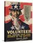 Volunteer Recruitment Poster-Arthur N. Edrop-Stretched Canvas