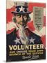 Volunteer Recruitment Poster-Arthur N. Edrop-Mounted Giclee Print