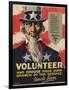 Volunteer Recruitment Poster-Arthur N. Edrop-Framed Giclee Print