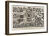 Volunteering in Ceylon, a Sham Fight at Kalutara-John Charles Dollman-Framed Giclee Print