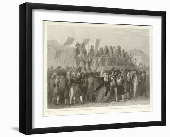 Volunteers Enlisting-Denis Auguste Marie Raffet-Framed Giclee Print