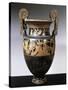 Volute Krater with Banqueting Scene and Divinities of Greek Pantheon-null-Stretched Canvas