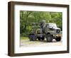 Volvo N10 Truck of the Belgian Army-Stocktrek Images-Framed Photographic Print