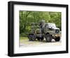 Volvo N10 Truck of the Belgian Army-Stocktrek Images-Framed Photographic Print