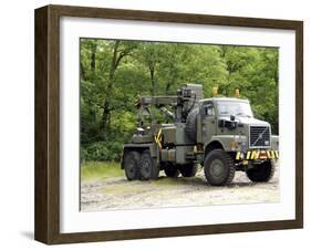 Volvo N10 Truck of the Belgian Army-Stocktrek Images-Framed Photographic Print