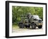 Volvo N10 Truck of the Belgian Army-Stocktrek Images-Framed Photographic Print