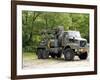 Volvo N10 Truck of the Belgian Army-Stocktrek Images-Framed Photographic Print