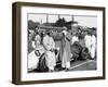 Von Brauchitsch with a 3 Litre Mercedes Benz at the Donington Grand Prix, 1938-null-Framed Photographic Print