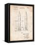 Von Braun Rocket Missile Patent-Cole Borders-Framed Stretched Canvas