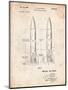 Von Braun Rocket Missile Patent-Cole Borders-Mounted Art Print