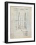 Von Braun Rocket Missile Patent-Cole Borders-Framed Art Print