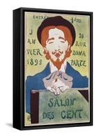 Von Hermann Paul (1864-1940) Salon Des Cent 1895-Hermann Paul-Framed Stretched Canvas