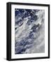 Von Karman Vortices, Cape Verde Islands-null-Framed Photographic Print