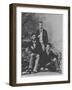 Von Meck Trio, Wladyslaw Pachulski with Pyotr Danilchenko and Claude Debussy, 1882-null-Framed Giclee Print