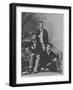 Von Meck Trio, Wladyslaw Pachulski with Pyotr Danilchenko and Claude Debussy, 1882-null-Framed Giclee Print