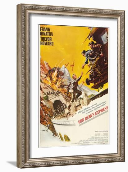 Von Ryan's Express, 1965, Directed by Mark Robson-null-Framed Giclee Print