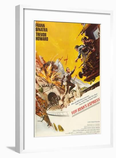 Von Ryan's Express, 1965, Directed by Mark Robson-null-Framed Giclee Print