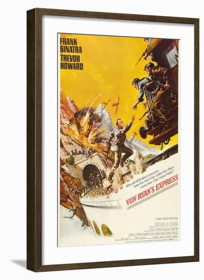 Von Ryan's Express, 1965, Directed by Mark Robson-null-Framed Giclee Print