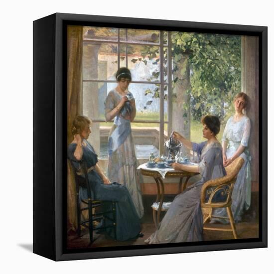 Vonnoh: Mrs. Wilson-Robert William Vonnoh-Framed Stretched Canvas