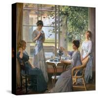 Vonnoh: Mrs. Wilson-Robert William Vonnoh-Stretched Canvas