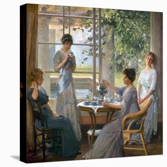 Vonnoh: Mrs. Wilson-Robert William Vonnoh-Stretched Canvas