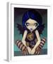 Voodoo In Blue-Jasmine Becket-Griffith-Framed Art Print