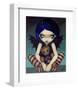 Voodoo In Blue-Jasmine Becket-Griffith-Framed Art Print