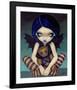 Voodoo In Blue-Jasmine Becket-Griffith-Framed Art Print