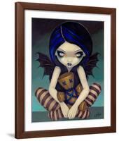 Voodoo In Blue-Jasmine Becket-Griffith-Framed Art Print