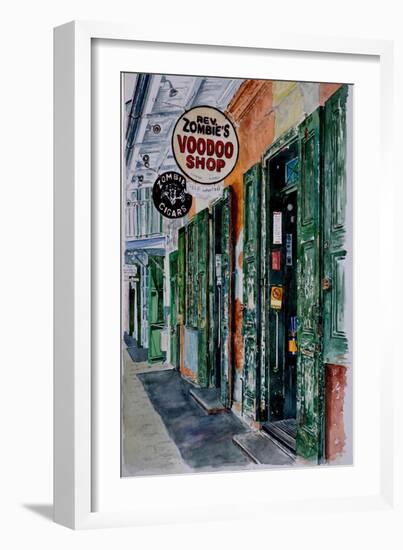 Voodoo Shop, New Orleans, 2013-Anthony Butera-Framed Giclee Print