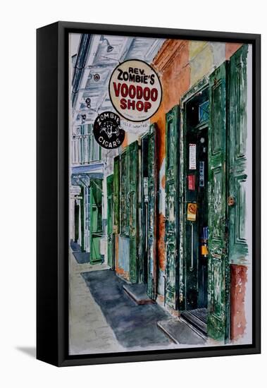 Voodoo Shop, New Orleans, 2013-Anthony Butera-Framed Stretched Canvas