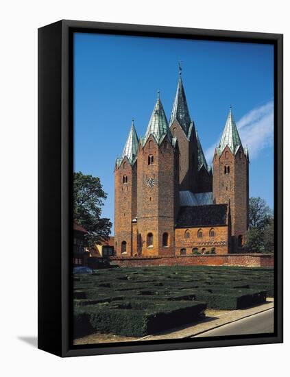 Vor Frue Kirke Church, Kalundborg, Denmark-null-Framed Stretched Canvas