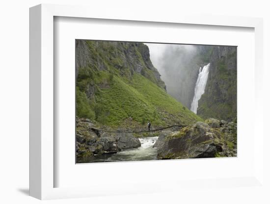 Voringfoss Waterfall, Near Eidfjord, Hordaland, Norway, Scandinavia, Europe-Gary Cook-Framed Photographic Print