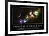 Vorstellungskraft: Motivationsposter Mit Inspirierendem Zitat-null-Framed Photographic Print