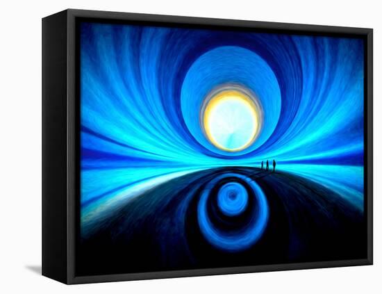 Vortex-Josh Adamski-Framed Stretched Canvas