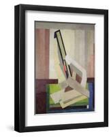 Vorticist Composition, c.1914-15-Lawrence Atkinson-Framed Premium Giclee Print