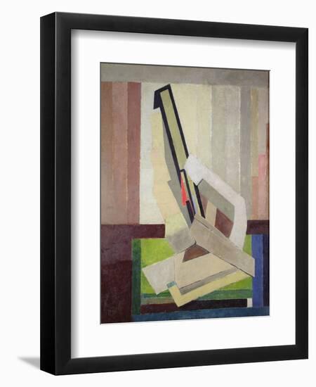 Vorticist Composition, c.1914-15-Lawrence Atkinson-Framed Premium Giclee Print