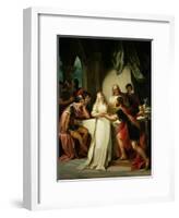 Vortigern and Rowena, 1793-William Hamilton-Framed Giclee Print