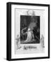 Vortigern and Rowena-W.T. Davey-Framed Art Print