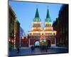 Voskressensky Gate leading towards Red Square, Moscow, Russia-null-Mounted Art Print