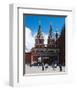 Voskressensky Gate leading towards Red Square, Moscow, Russia-null-Framed Art Print