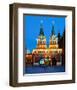 Voskressensky Gate to the Red Square, Moscow, Russia-null-Framed Premium Giclee Print