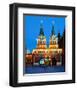 Voskressensky Gate to the Red Square, Moscow, Russia-null-Framed Art Print