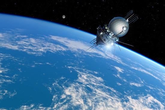 Vostok 1 Orbiting The Earth 1961 Photographic Print Detlev Van Ravenswaay Allposters Com Vostok 1 Orbiting The Earth 1961 Photographic Print Detlev Van Ravenswaay Allposters Com
