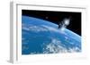 Vostok 1 Orbiting the Earth, 1961-Detlev Van Ravenswaay-Framed Photographic Print