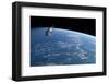 Vostok 1 Spacecraft In Orbit, Artwork-Detlev Van Ravenswaay-Framed Photographic Print