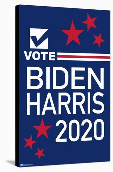Vote - Biden/Harris 2020-Trends International-Stretched Canvas